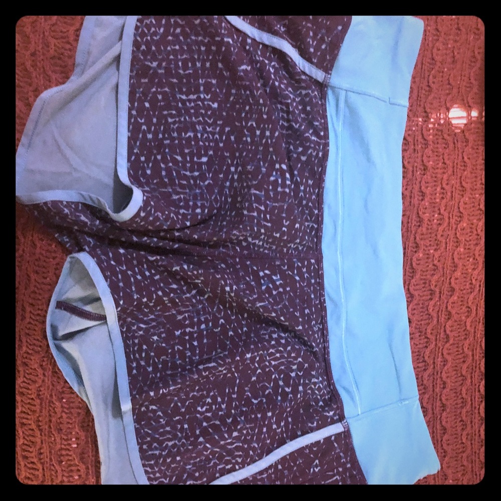 Bundle of size 12 lululemon women’s shorts